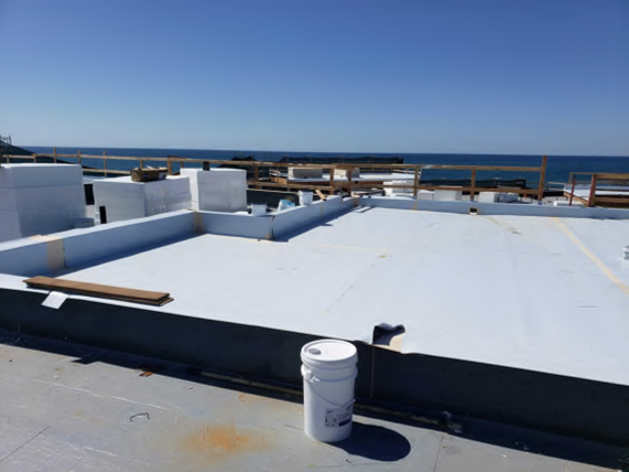 TPO Roof Construction at Alila Marea Beach Resort