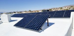TPO Roofing with Solar Panels