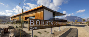 Borrego Springs Library Sign