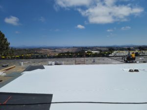 The MUSE PVC roofing system install
